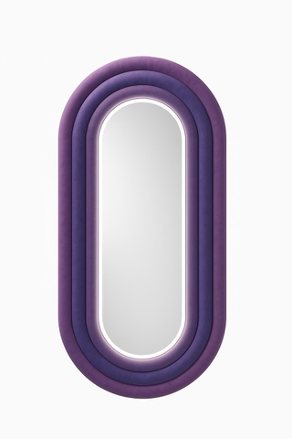 Gương trang trí soi toàn thân khung bọc vải nỉ cao cấp SMHome GTT20