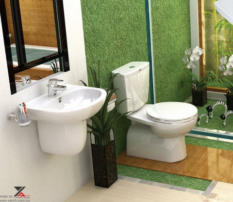 Chậu treo tường VIGLACERA giá rẻ tại Hà Nội