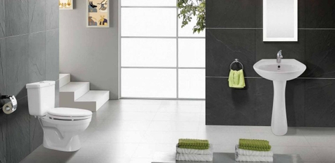 Bồn Cầu 2 Khối Viglacera Giá Rẻ Cho Mọi Nhà
