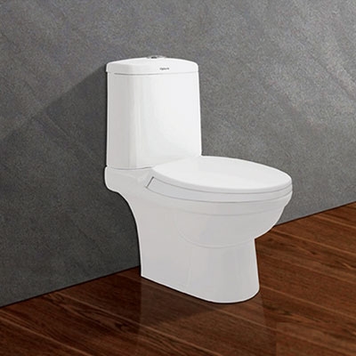 Bàn Cầu Viglacera VI107 Hai Khối Nắp V68M Xả Nhấn