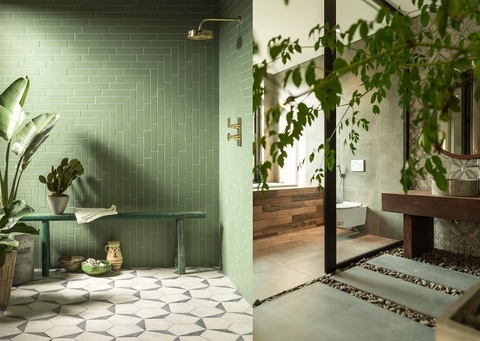 Làm sống động phòng tắm của bạn trong tích tắc