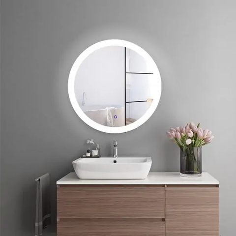 Kiểu gương phòng tắm có đèn đẹp hiện nay