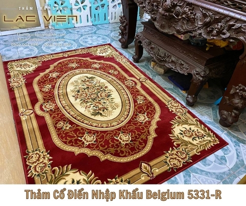 Thảm Cổ Điển Nhập Khẩu Belgium 5331-R