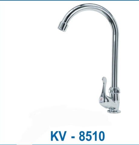 Vòi rửa chén Nhựa mạ Chrôm kiva - KV-8510 (MUA 10 Tặng 1)