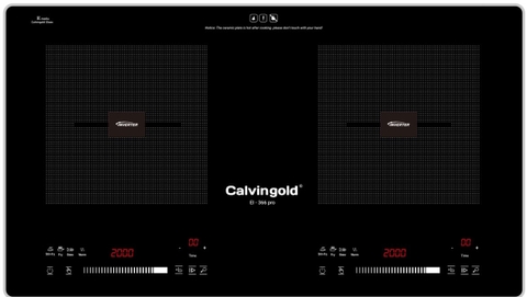 BẾP ĐIỆN TỪ CALVINGOLD - EI -366 PRO