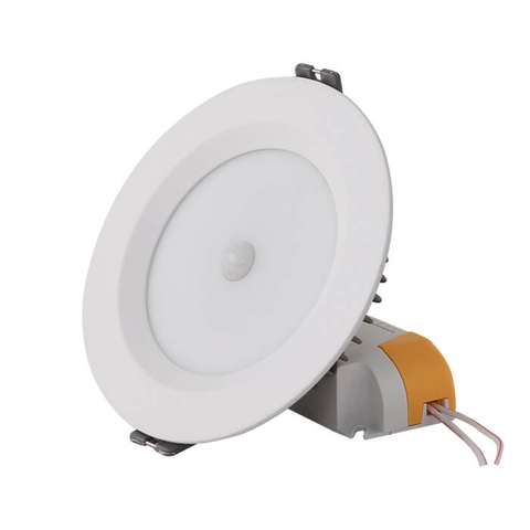 Đèn LED Downlight AT04.PIR 110/9W SS Cảm biến