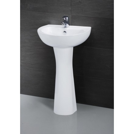 LAVABO Treo Tường CAESAR CHÂN DÀI L2140