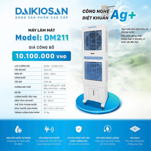 MÁY LÀM MÁT DAIKIOSAN DM211