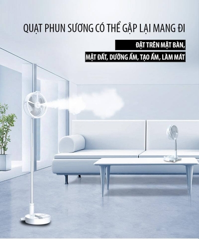 Quạt sạc thông minh Portable Folding H9