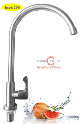 HCVC03I - Vòi rửa chén lạnh inox SUS 304