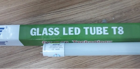 Bộ đèn Led tube thủy tinh T8 1m2 MPE 18W