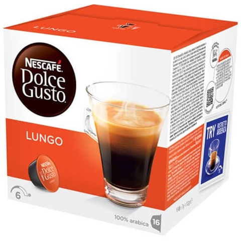 Lungo dạng viên - Cà phê rang xay Nescafe Dolce Gusto