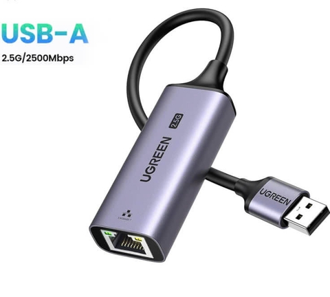 Cáp chuyển USB 3.0 to Lan 2.5Gbps Ugreen 25051 CM648