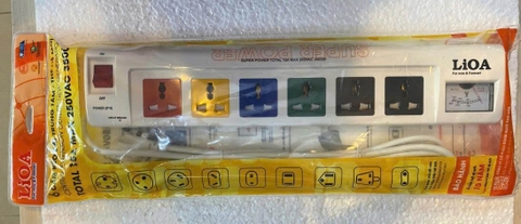 Ổ cắm kéo dài trung tâm thế hệ mới Lioa 6OFSSV3-3