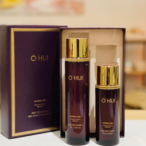 Bộ Nước Hoa Hồng Chống Lão Dóa Da Ohui Age Recovery Skin Softener 150ml + 100ml