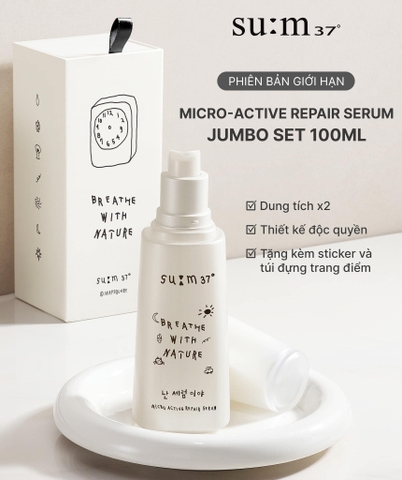 Tinh Chất Ngăn Ngừa Lão Hóa Sớm Su:m37 Micro Active Repair Serum 100ml