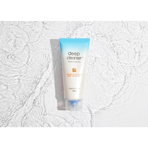 Sữa Rửa Mặt Cho Da Dầu CAREZONE CK Deep Foaming Cleanser 330G