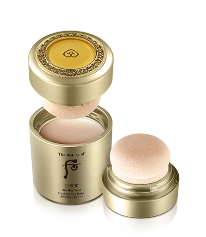 Phấn Chống Nắng Whoo Jin Hae Yoon Cushion Sun Balm SPF50+/PA+++