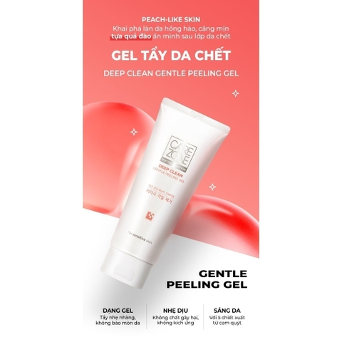 Gel Tẩy Da Chết CAREZONE Deep Clean Gentle Peeling Gel 200ml