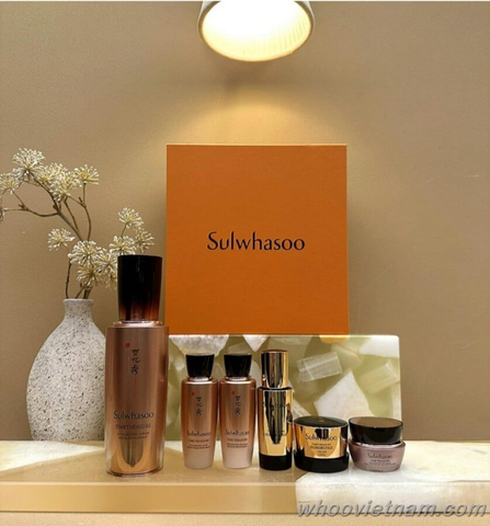 Set Tinh Chất Thông Đỏ Sulwhasoo Timetreasure Invigorating Serum Anti – Aging Set 6SP