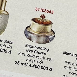 Kem mắt tái sinh whoo Cheongidan Hwa Hyun Eye Cream