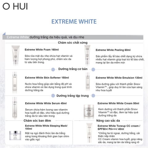 Serum ohui trắng OHUI Extreme White Serum