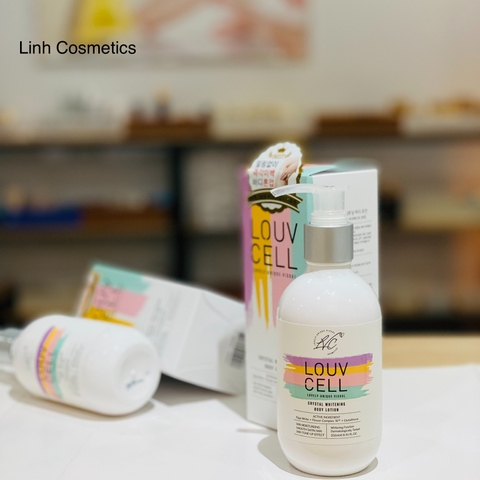 Lotion dưỡng trắng body Louv Cell Hàn Quốc