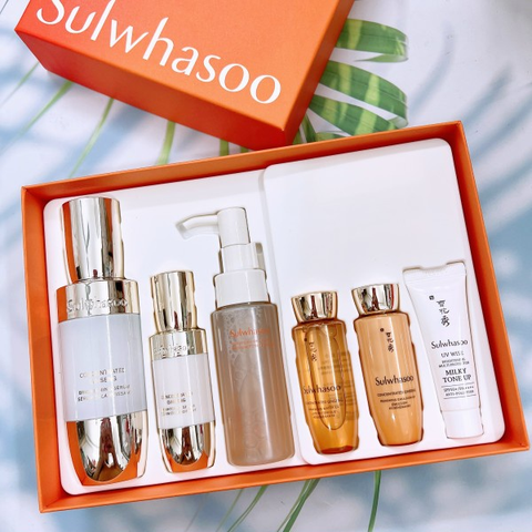 Set Serum Dưỡng Trắng Da Bạch Sâm Sulwhasoo Concentrated Ginseng Brightening 