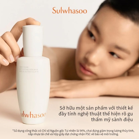 Tinh Chất Kích Hoạt Dưỡng Da Đầu Tiên, Kích Hoạt Da Căng Mướt Sulwhasoo First Care Activating Serum 90ml