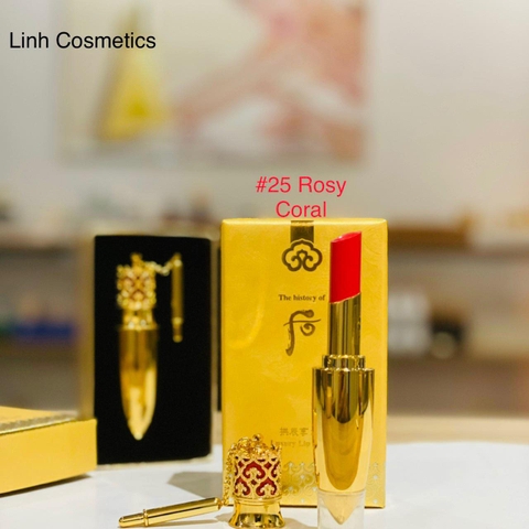 Son Lì Cao Cấp Whoo Gongjinhyang Mi Luxury Lip Rouge Hàng Nội Địa