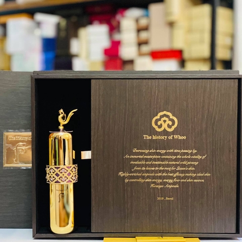 Tinh chất vàng Hoàn Lưu Cao Whoo Hwanyu Signature Ampoule Special Set