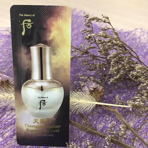 Tinh chất vàng Whoo Cheongidan Radiant Regenerating Gold Concentrate