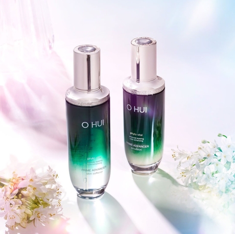 Nước hoa hồng Ohui xanh Prime Advancer Skin Softener 150ml ( Hàng tách set không hộp)