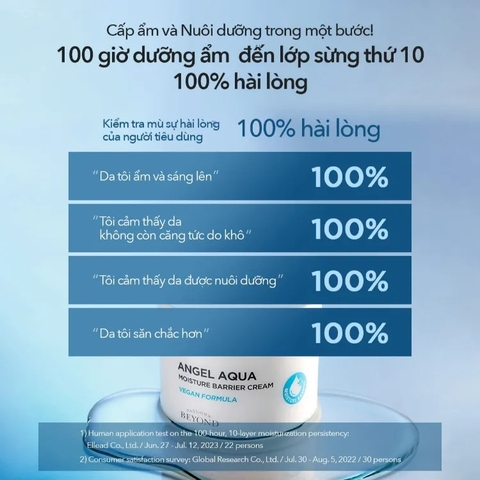 Kem Dưỡng Cấp Ẩm 100 giờ Beyond Aqua Moisture Barrier Cream 150ml * 2