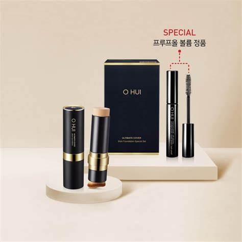 Bộ Kem Nền Dạng Thỏi Ohui Ultimate Cover Stick Foundation 01