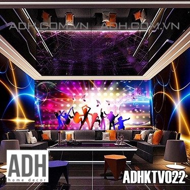 Tranh Dán Tường Karaoke ADHKTV022