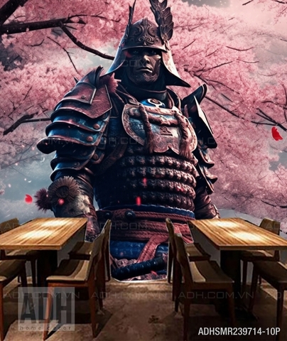 Tranh dán tường SAMURAI