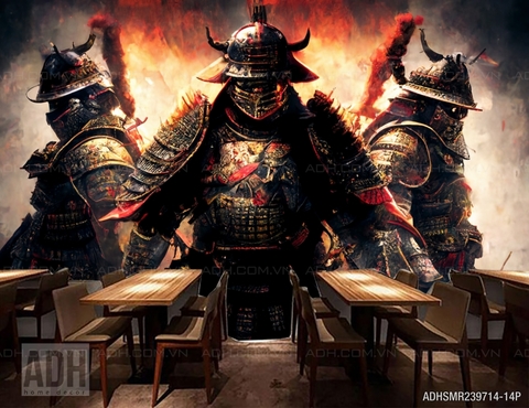 Tranh dán tường SAMURAI