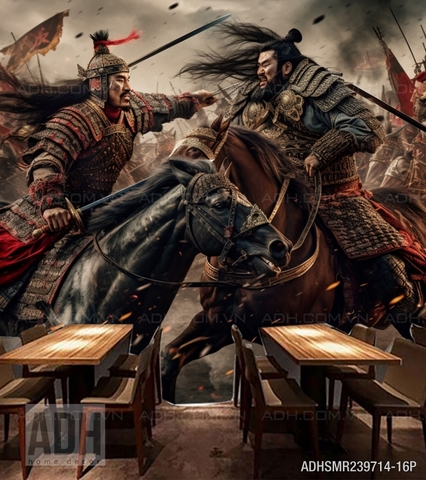 Tranh dán tường SAMURAI