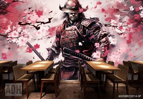 Tranh dán tường SAMURAI