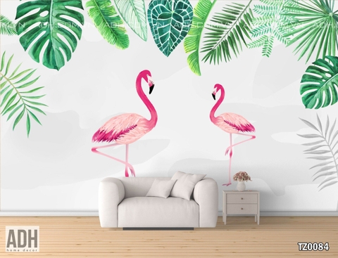 Tranh Dán Tường Flamingo TZ0084