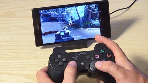 Có thể dùng tay cầm PS3 để chơi game trên các máy Xperia