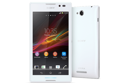 Smartphone giá rẻ Xperia C chính thức ra mắt: Màn hình lớn, thiết kế đẹp