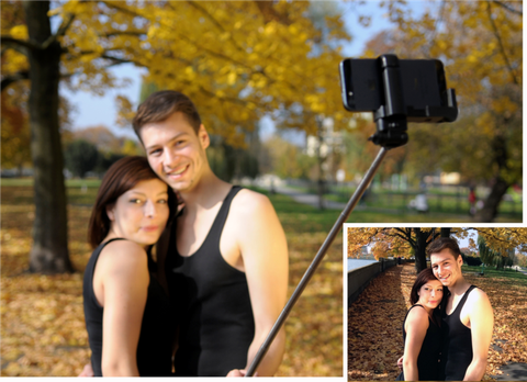 Gậy tự sướng Selfie Stick, dụng cụ hỗ trợ cho người dùng điện thoại