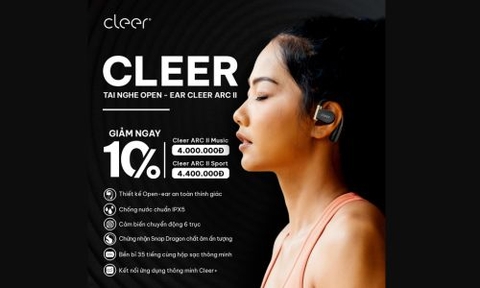 Sale 10%  Cleer - Oladance - Chương trình khuyến mãi tháng 3
