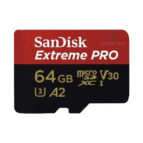 Thẻ Nhớ MicroSDXC SanDisk Extreme Pro V30 A2 64GB tốc độ 170MB/s SDSQXCY-064G-GN6MA