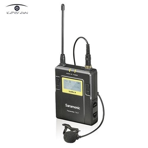 Bộ phát âm thanh Saramonic Transmitter TX9 kèm mic cài áo