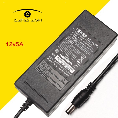 Đổi nguồn Adapter 12V5A dùng cho đèn Led