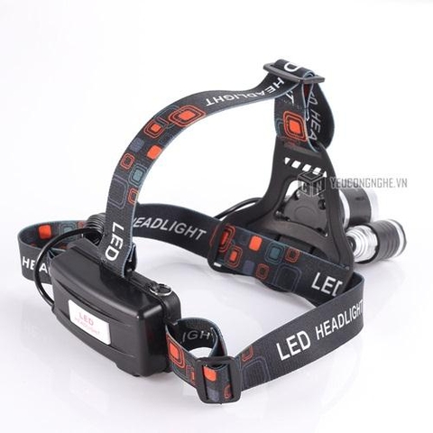 Đèn led đeo đầu 3 đèn high power headlamp XPE-T6