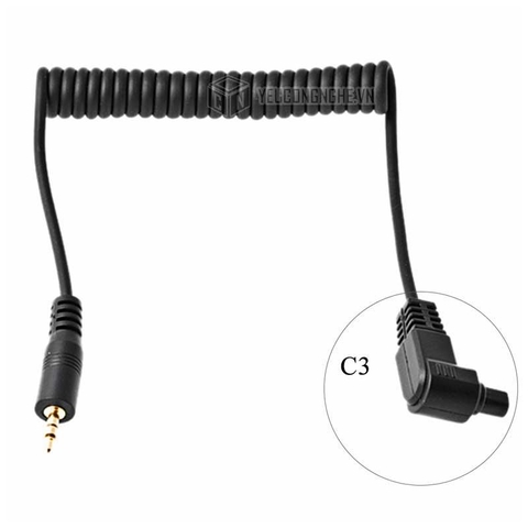 Cáp kết nối cổng 2.5mm và C3 cho máy ảnh và trigger